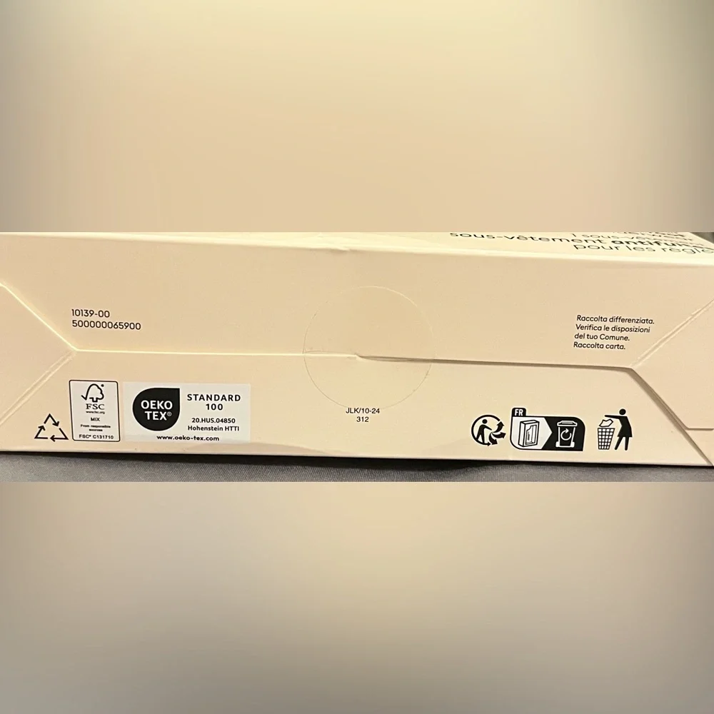 NIB NWT Thinx Leakproof Black Period Sleep Shorts Size Large - Picture 5 of 9